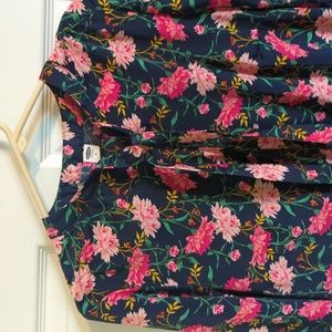 Ol Navy Floral Mini Dress Size M